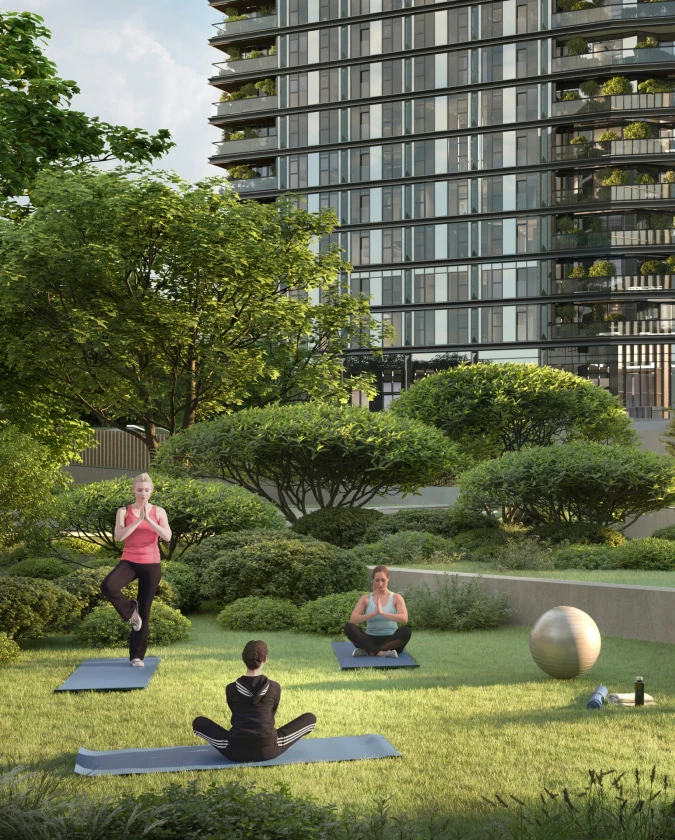 Приватная инфраструктура для жизни и работы внутри комплекса