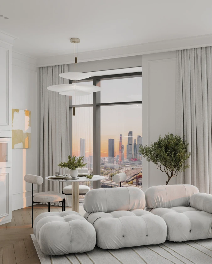 Панорамное остекление и захватывающие виды на город